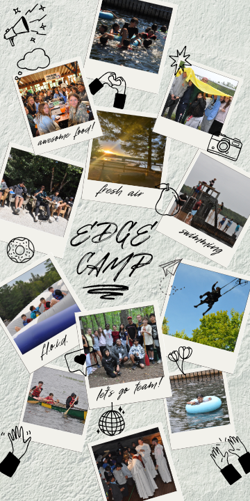 Photos of kids doing activities at EDGE Camp