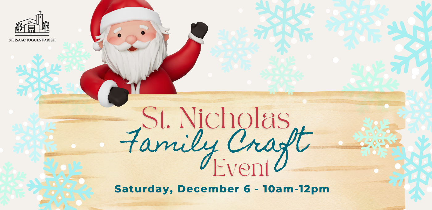 St. Nicholas Family Craft Event