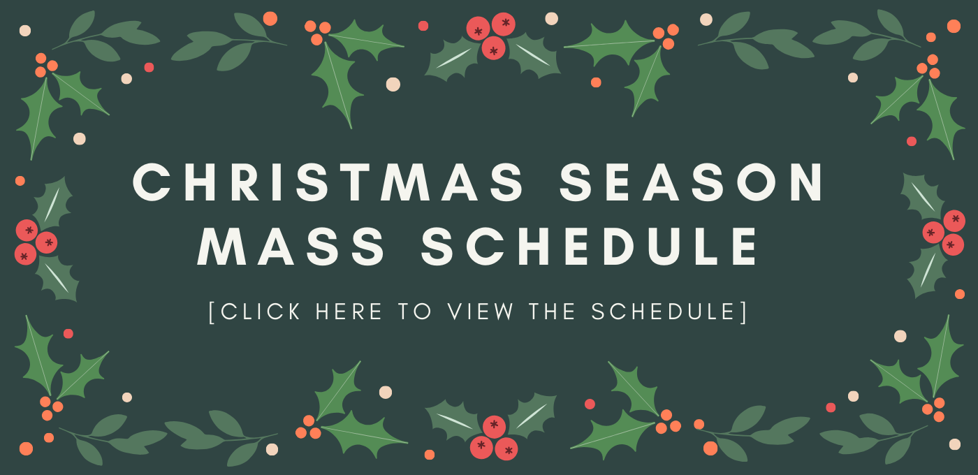 Christmas Season Mass schedule_Carousel