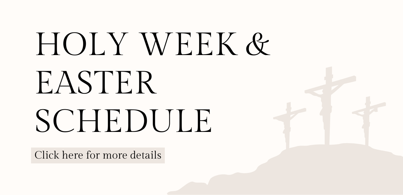 Holy Week  Easter Schedule_banner